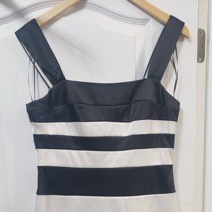 Black and white dress